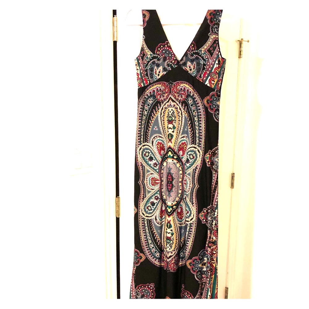 Funky People Lined Summer Maxi Dress